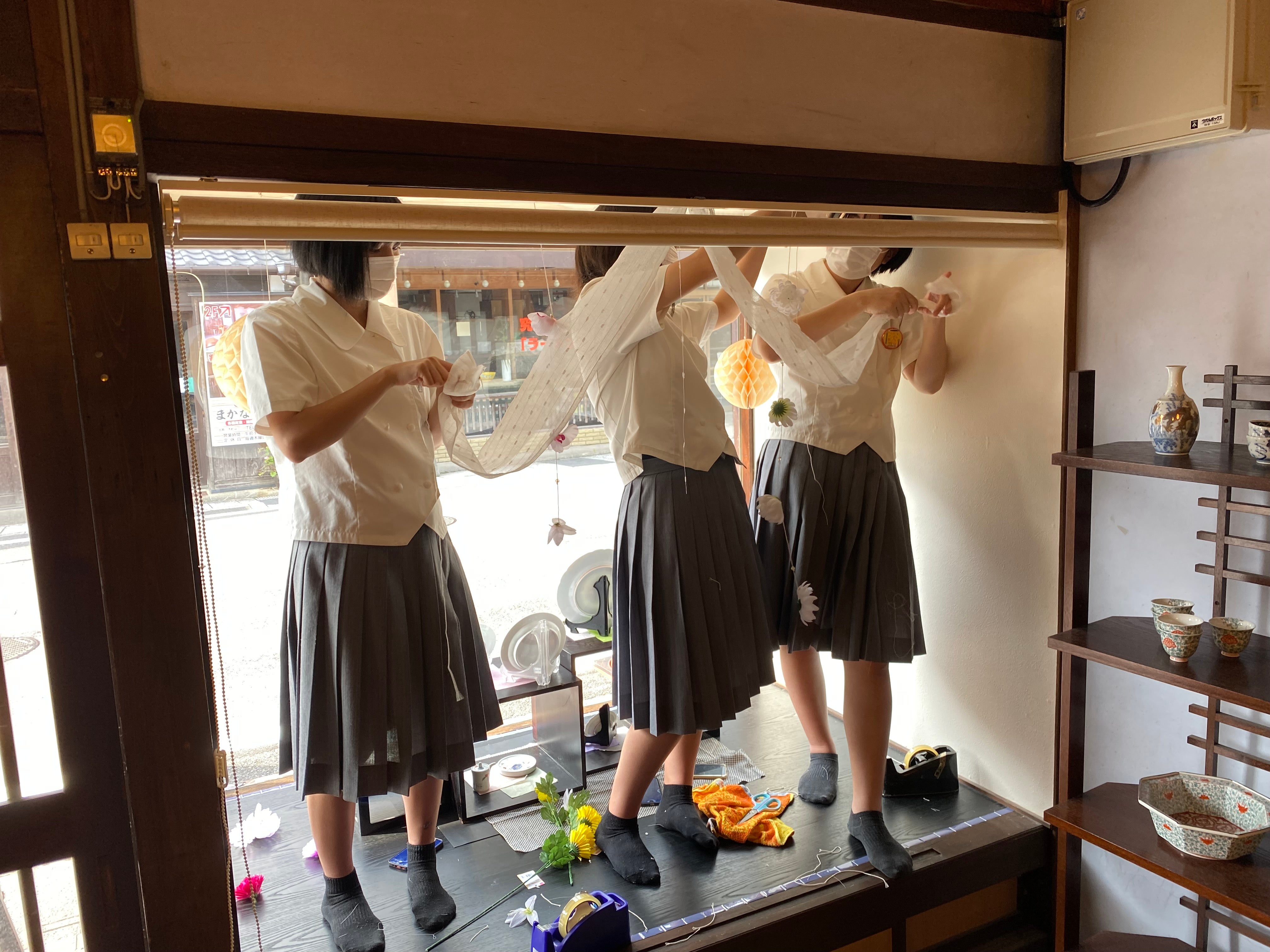 昨年の設営の様子