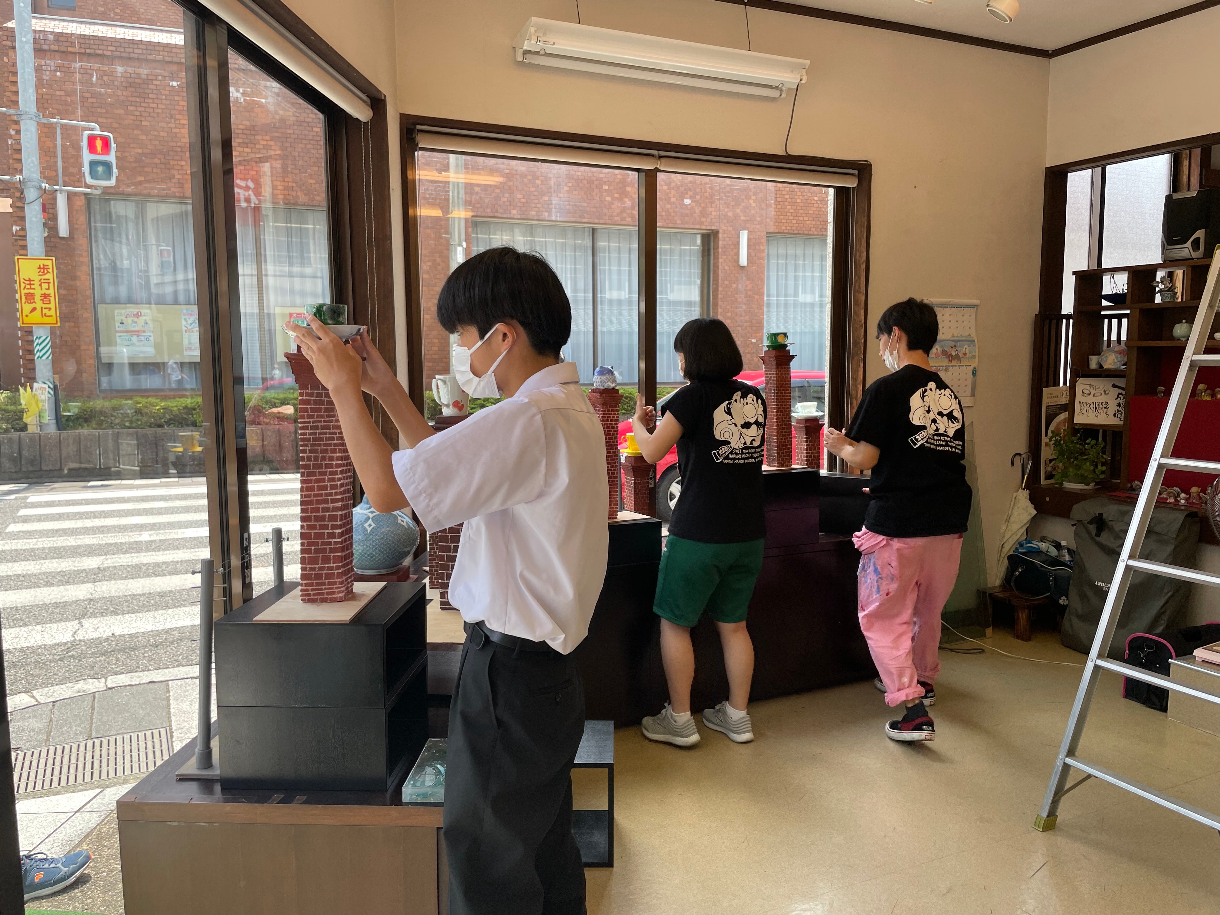 昨年の設営の様子