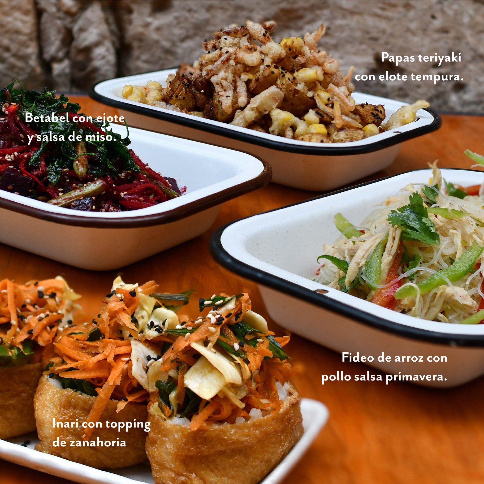 世界遺産の街 グアナファト市内そしてサンミゲル・デ・アジェンデにて運営するDelica Mitsuでは惣菜を中心に提供しております