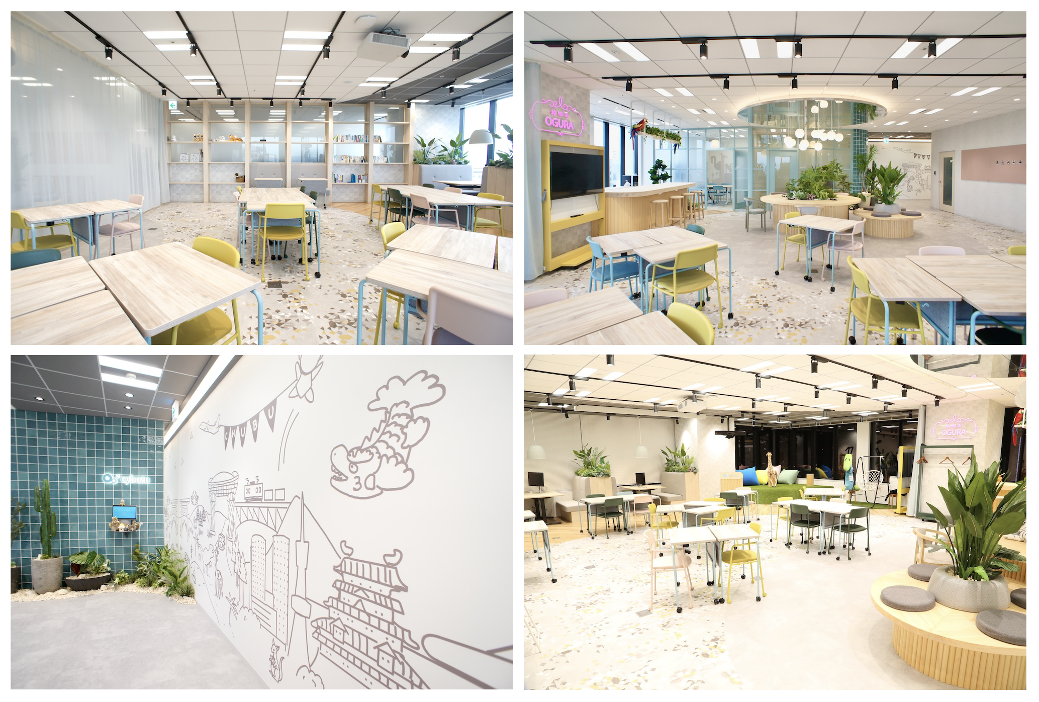 ＜サイボウズ名古屋オフィスの写真＞