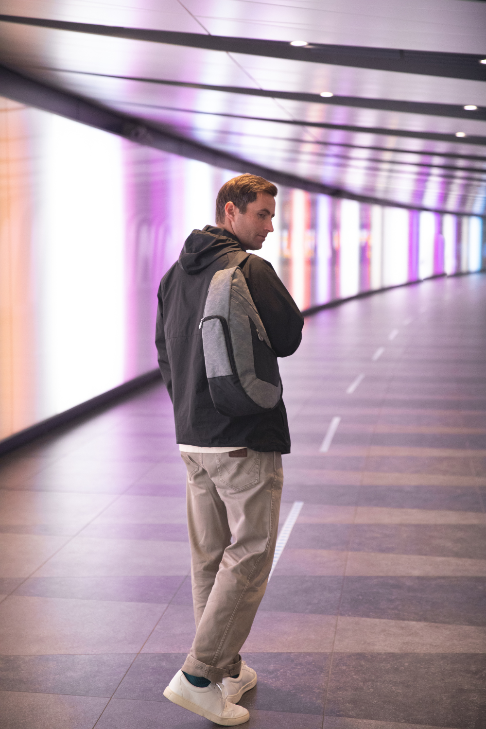 アクティブトラベラーMサイズ　グレー