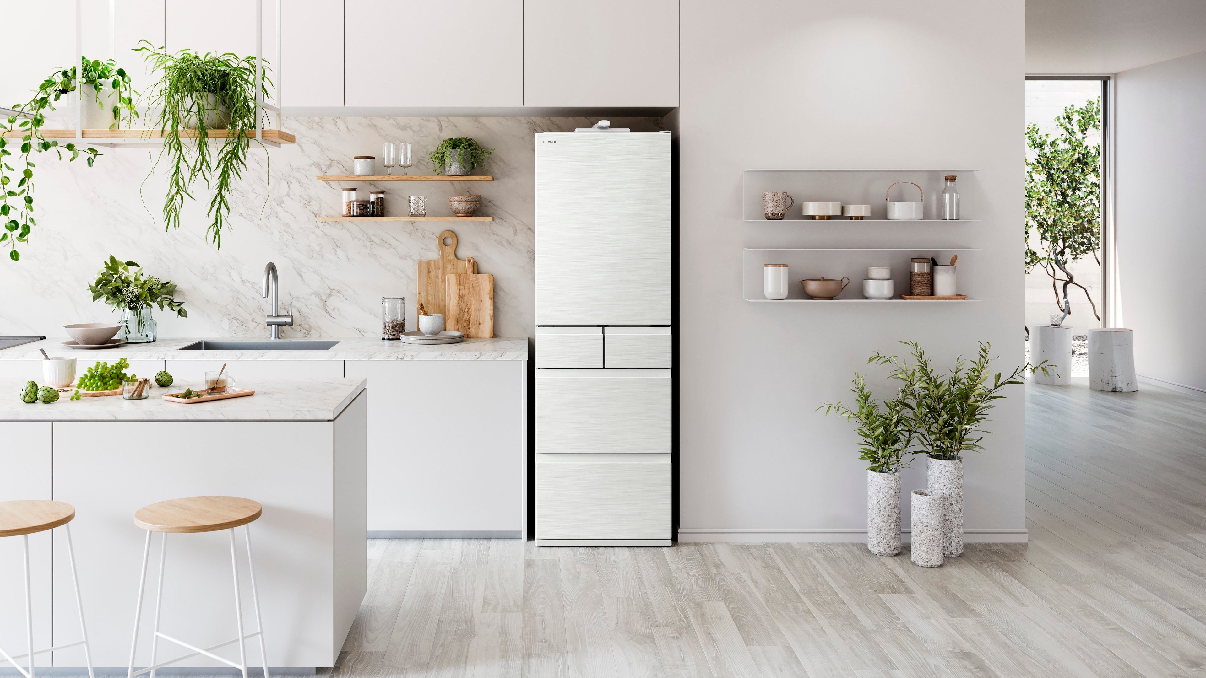 スマートフォンアプリで冷蔵室内の食材をチェックできる「冷蔵庫カメラ