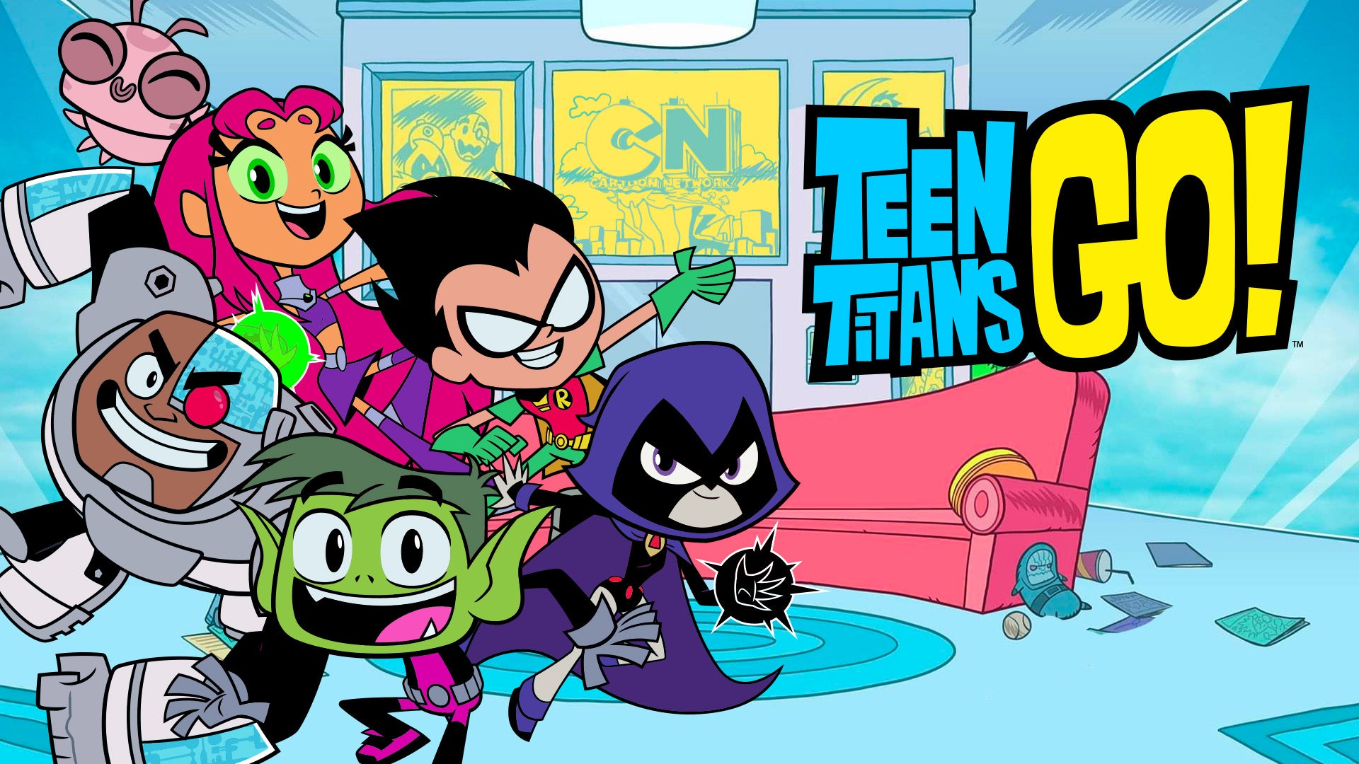 「ティーン・タイタンズＧＯ！」© Warner Bros. Entertainment Inc.