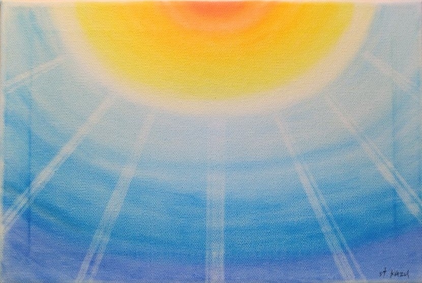 NFT作品名「太陽」【アーティスト スターシード和】