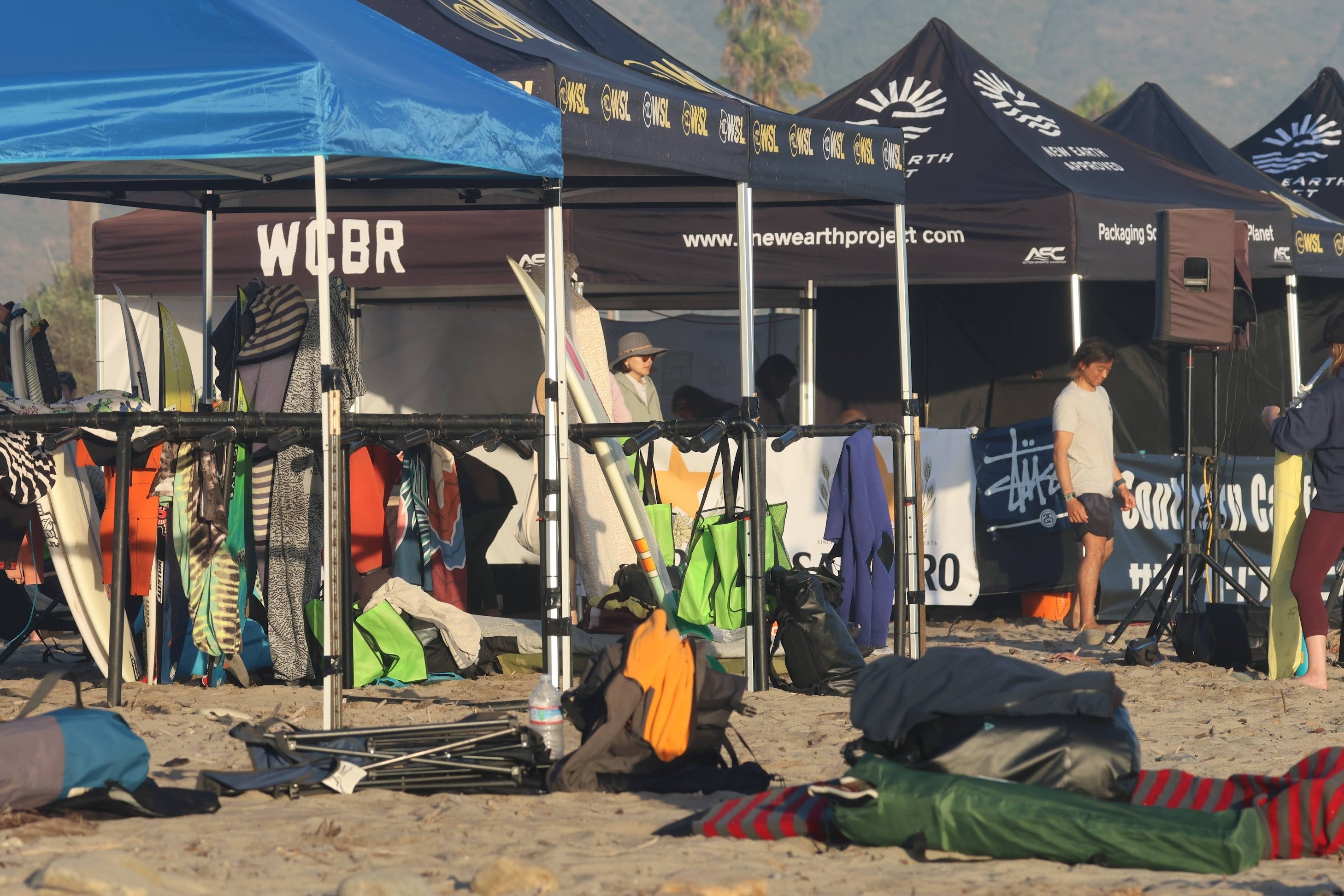 カリフォルニア・トラッセルズ・チャーチポイントでの大会会場風景&nbsp; Photo by 西井浩治プロ