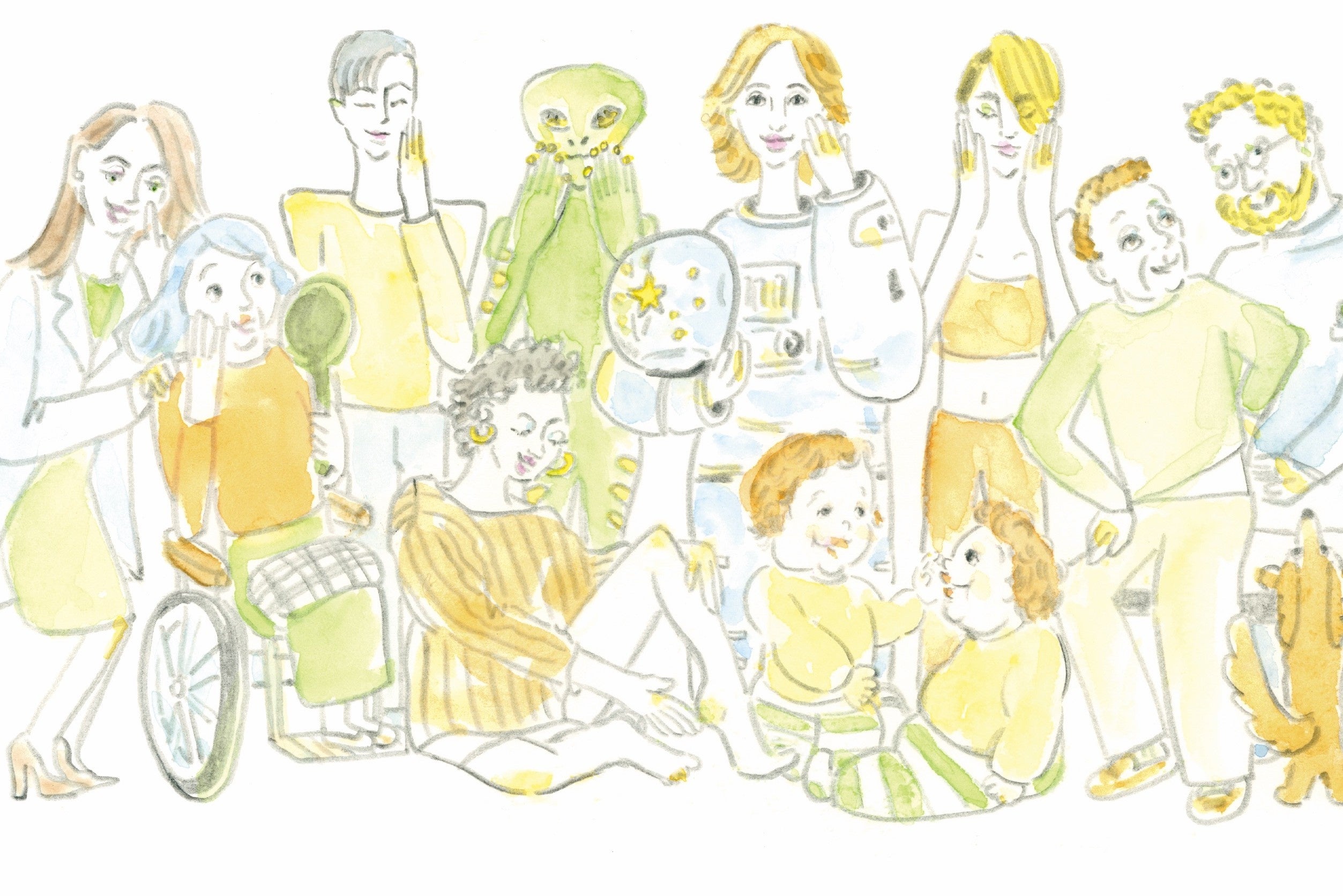 宇宙化粧品 ジェンダーフリー、エイジフリー、赤ちゃんからお年寄りまで。全ての人類のお肌に。