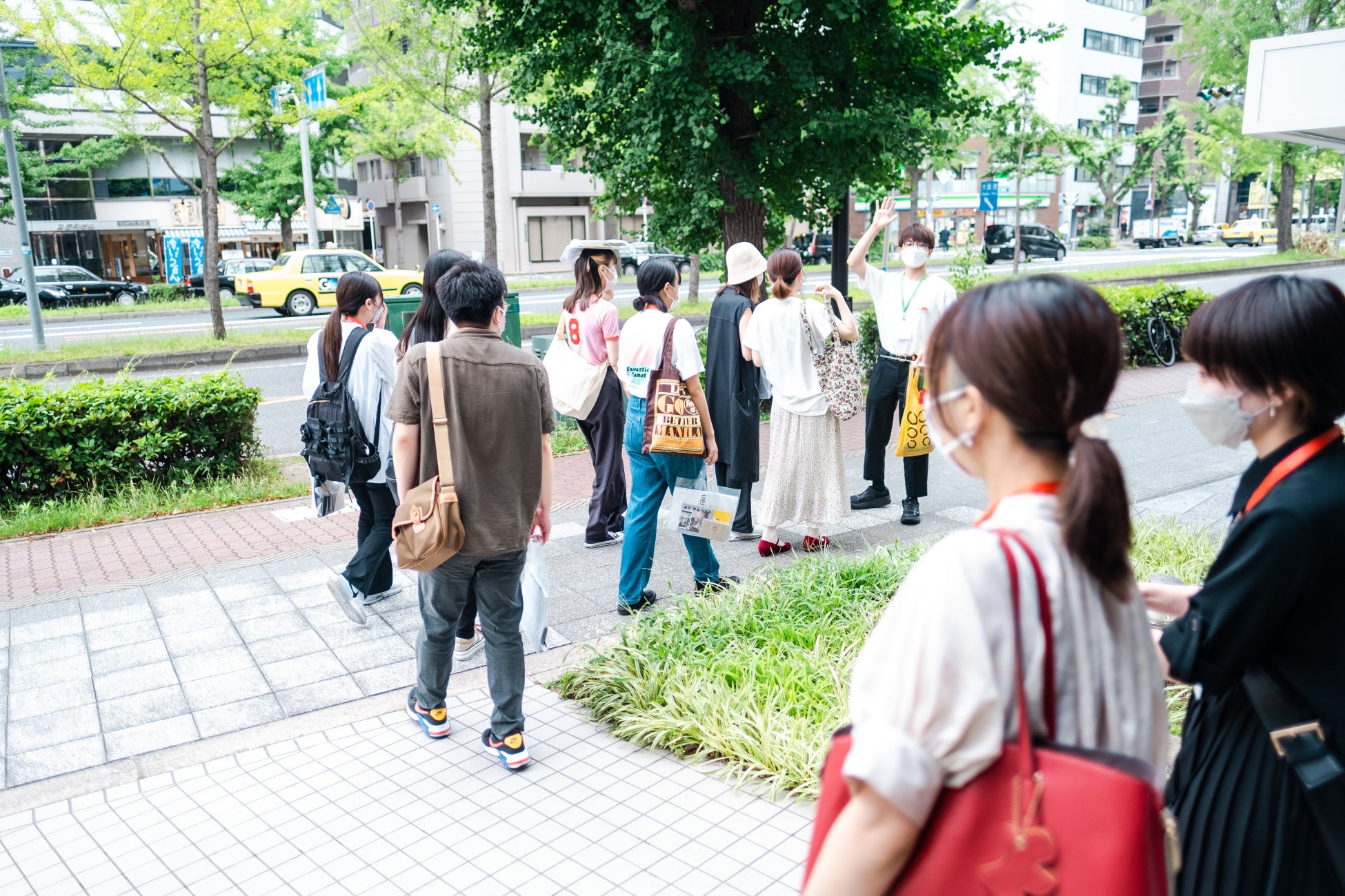 企業ツアーの様子