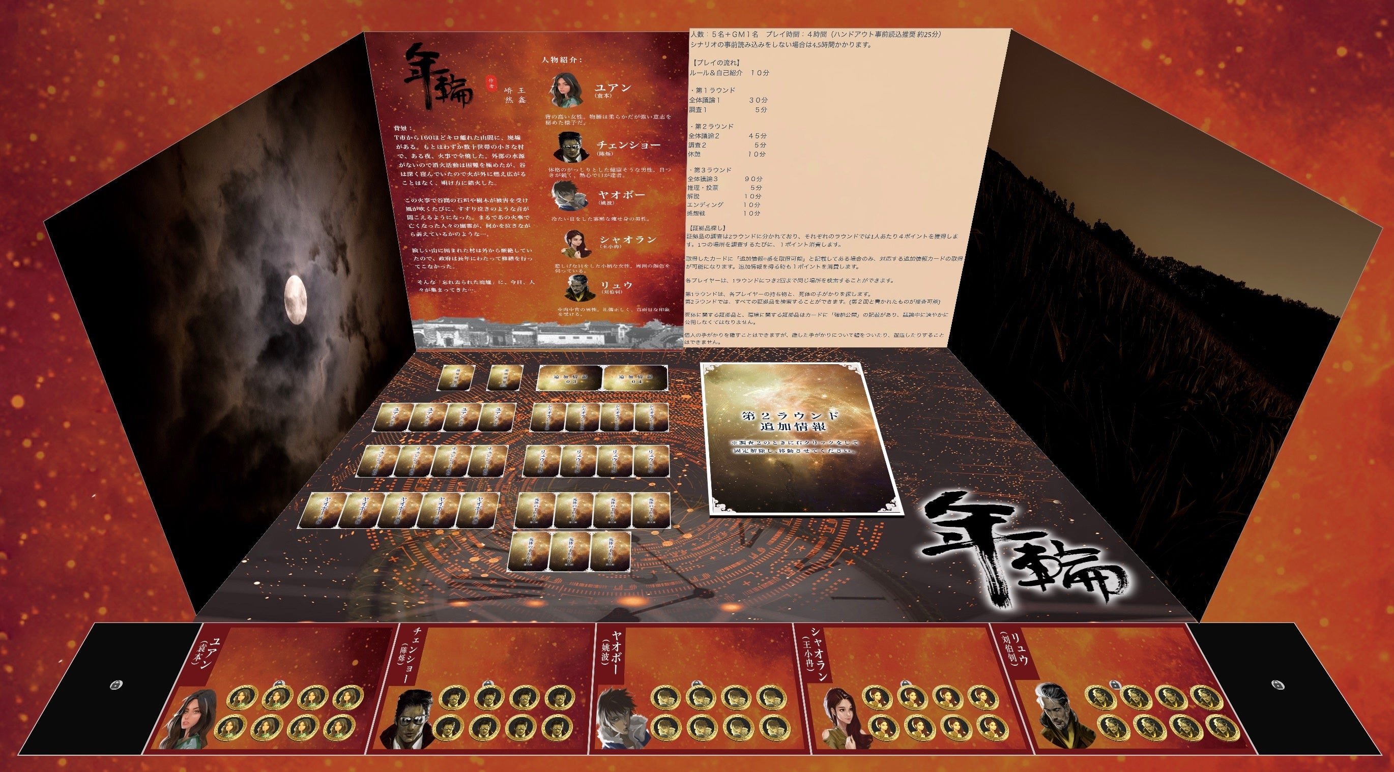 年輪オンライン用