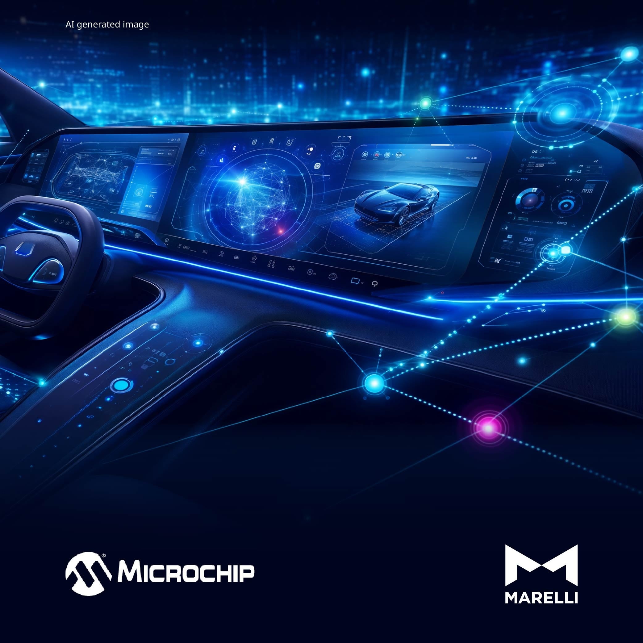 マレリとマイクロチップ、ソフトウェア定義車両（SDV）向けのオープン標準ディスプレイ接続ソリューションを共同開発