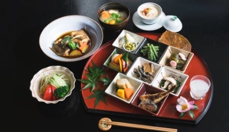 健康食の合言葉で食材の頭文字を用いた「まごはやしさいこ」＊3をテーマに、京丹後の新鮮な食材で提供する「健康朝食」。