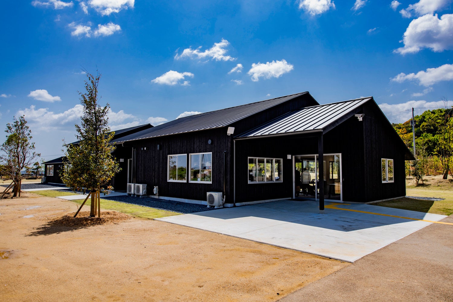 ▲里山サロン（©︎今治．夢ビレッジ／撮影：近藤篤）