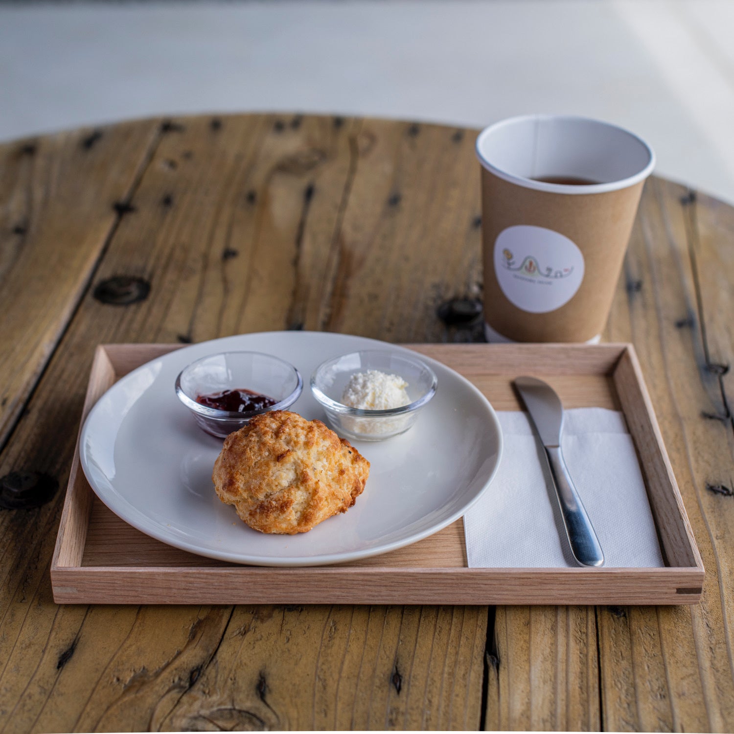 プレーンスコーン（©︎今治．夢ビレッジ／撮影：近藤篤）