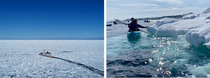 世界最南端の流氷を“五感”で体験できる「網走流氷プレミアムツアー」を 世界最南端の流氷を“五感”で体験できる「網走流氷プレミアムツアー」を