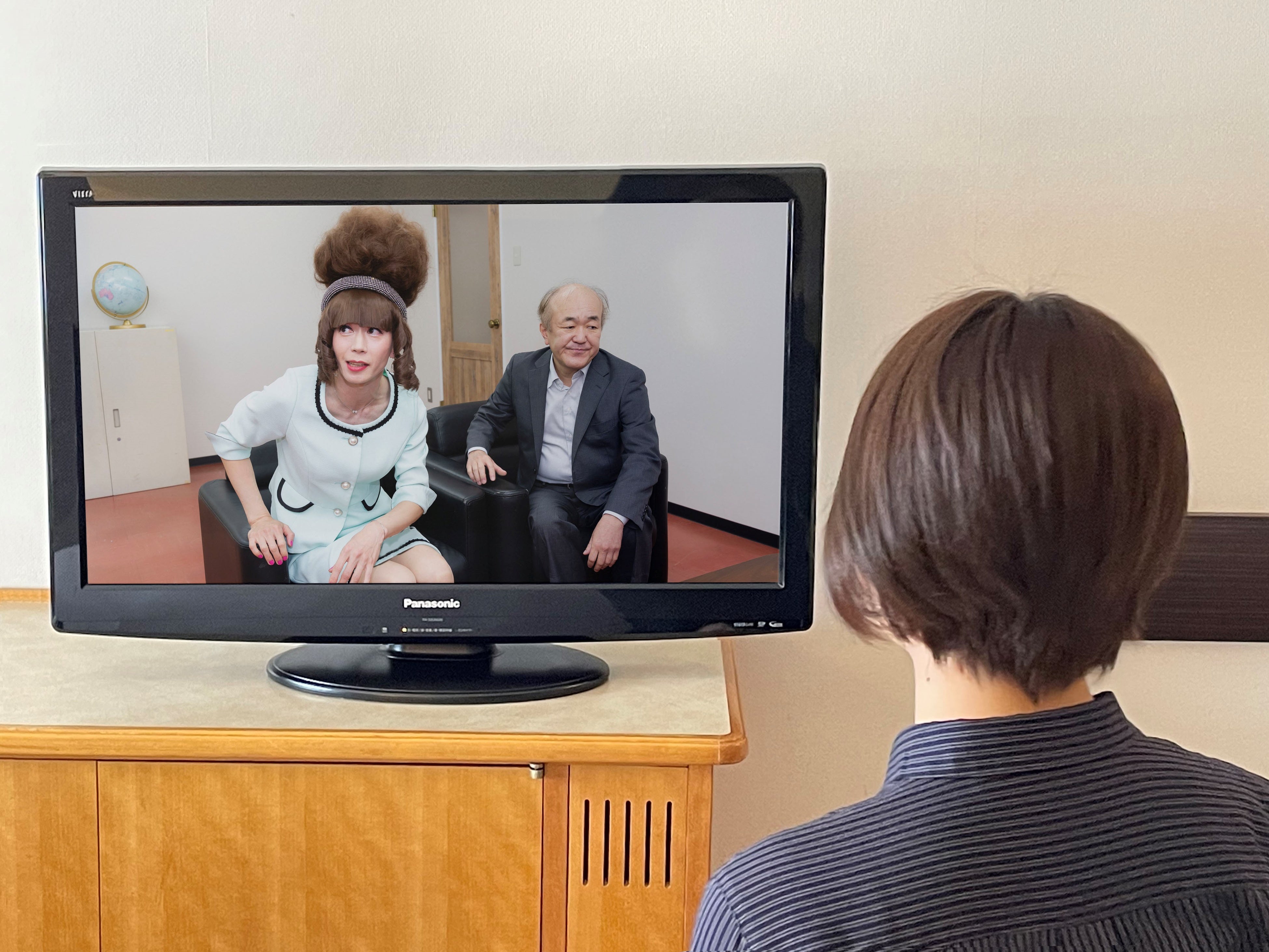 客室にてヒント映像