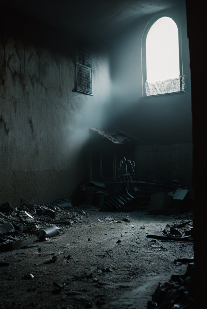 「10年前に取り壊された廃墟」