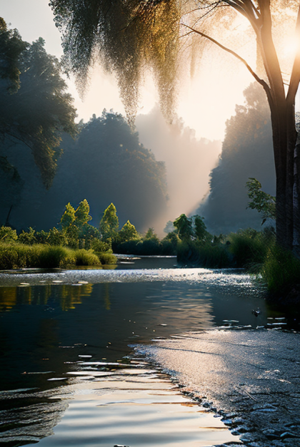 「静かな湖畔」