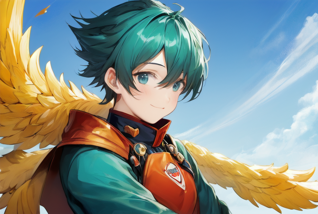 「緑の髪の勇者」