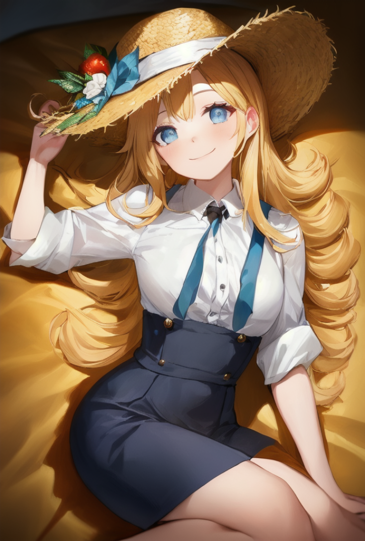 麦わらの女の子