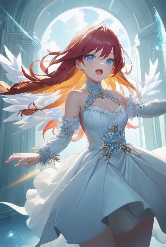 「赤髪の雪の女王」