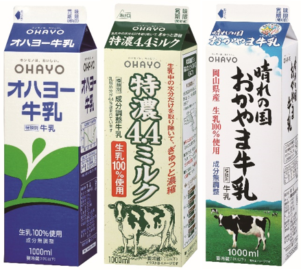 春の牛乳応援キャンペーン　対象商品