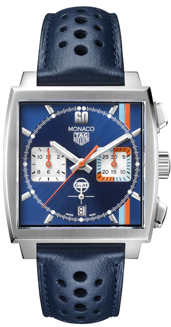 【美品】タグ・ホイヤー モナコ ガルフ キャリバー12(CW2113) TAG HEUER（タグ・ホイヤー）モナコ シリーズ - モナコ