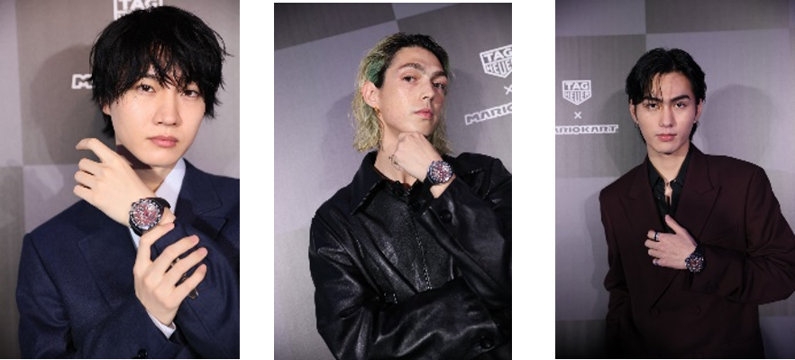 左から）桜田 通   クロード・モーガン　大平修蔵