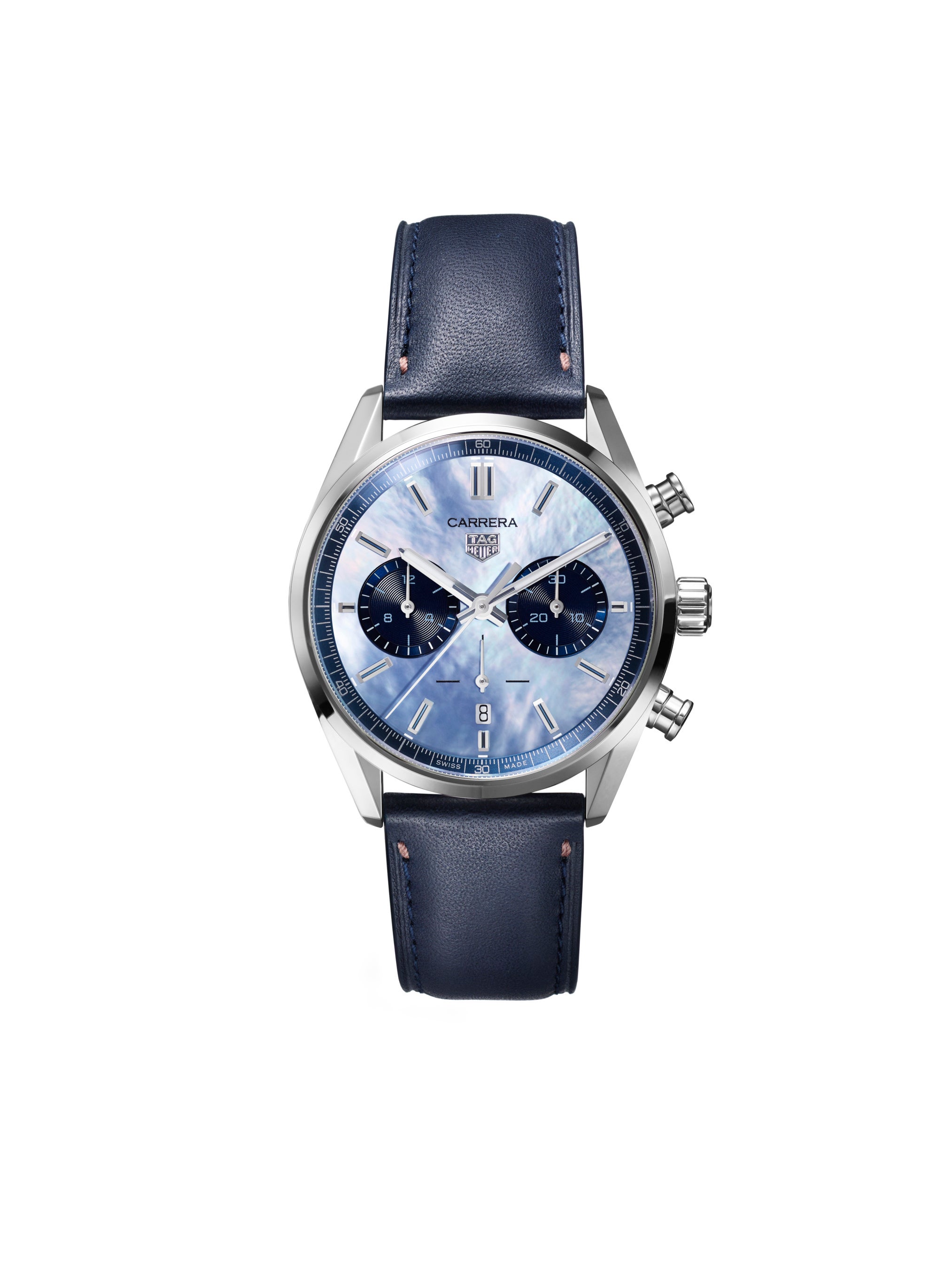 タグホイヤー TAG HEUER カレラ クォーツ ダイヤベゼル WAR1114