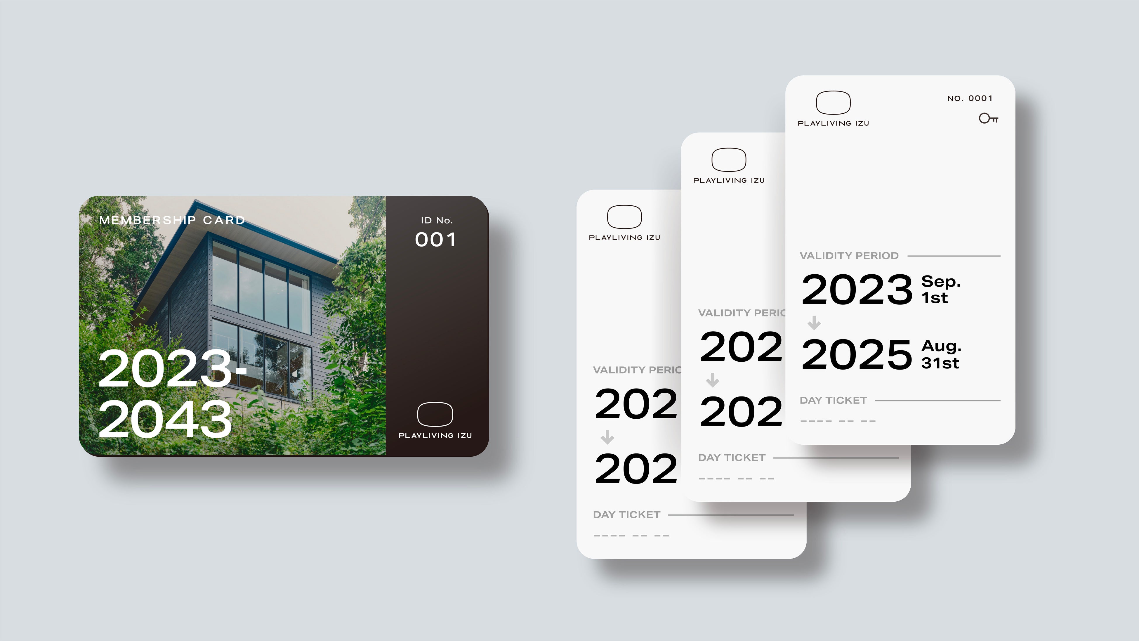 PLAYLIVING IZU MEMBERSHIP と TICKET