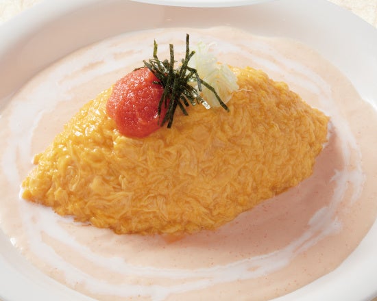 博多明太子クリームオムライス