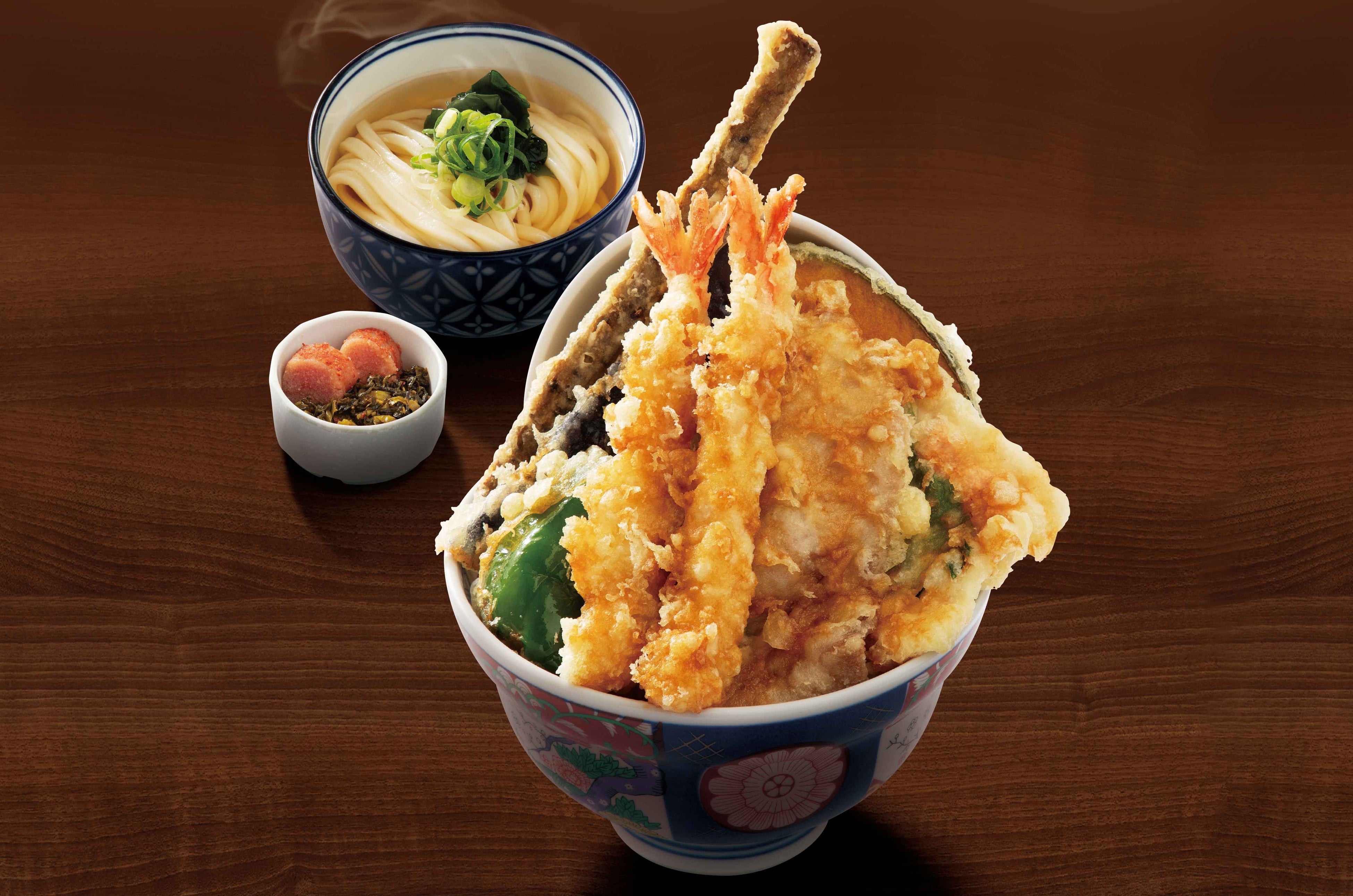 博多天丼 ミニ麺セット