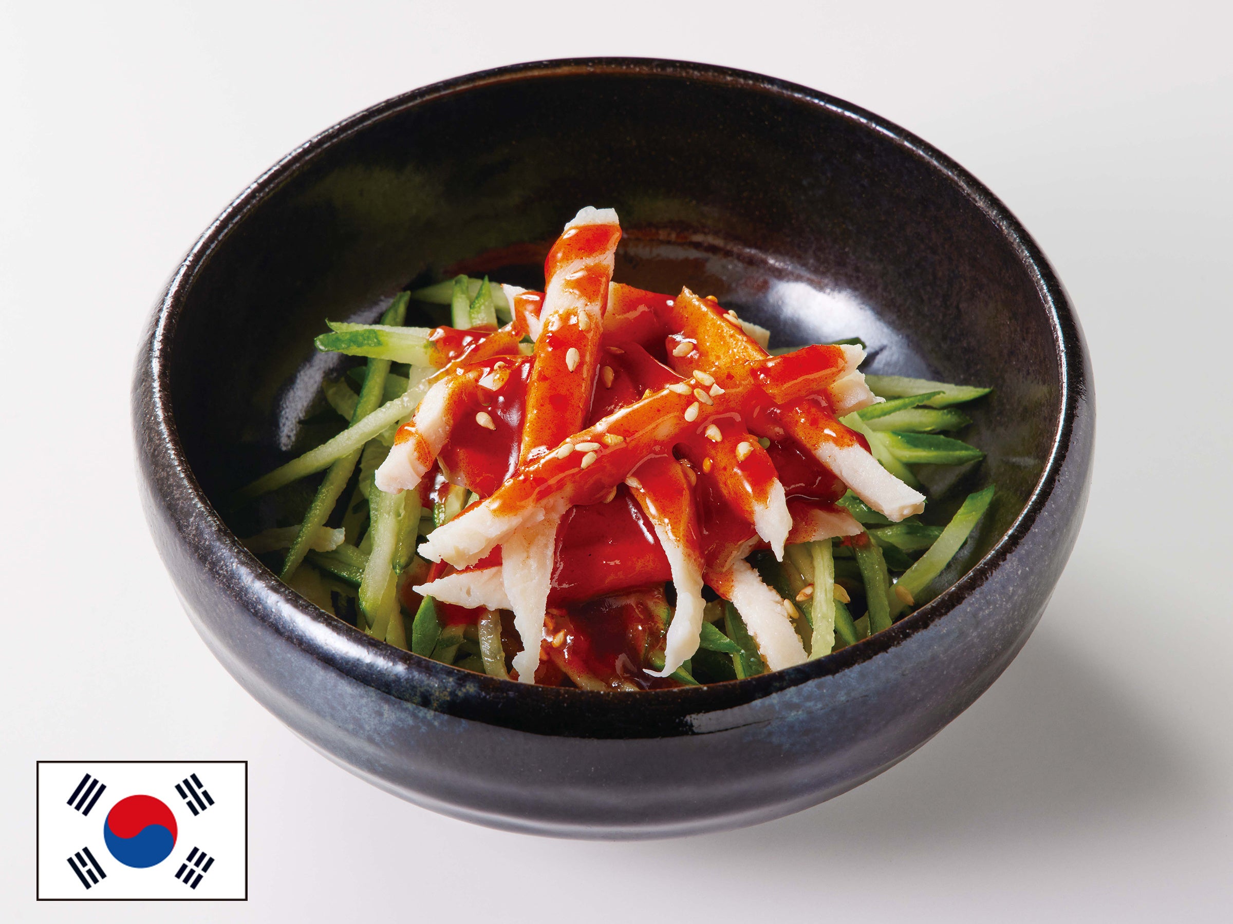 べホンドンソース 旨辛蒸し鶏きゅうり