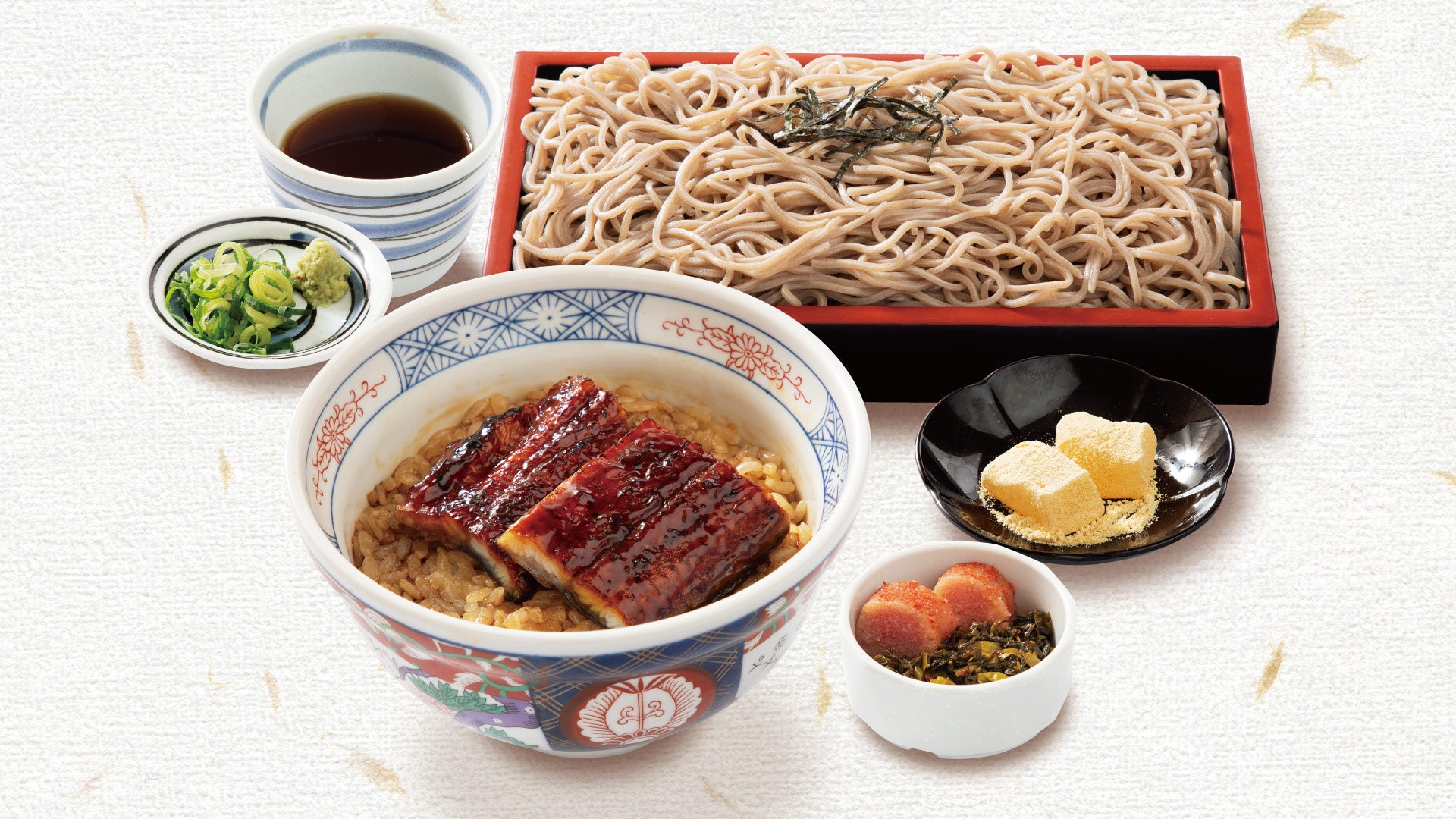 うな丼せいろそばセット