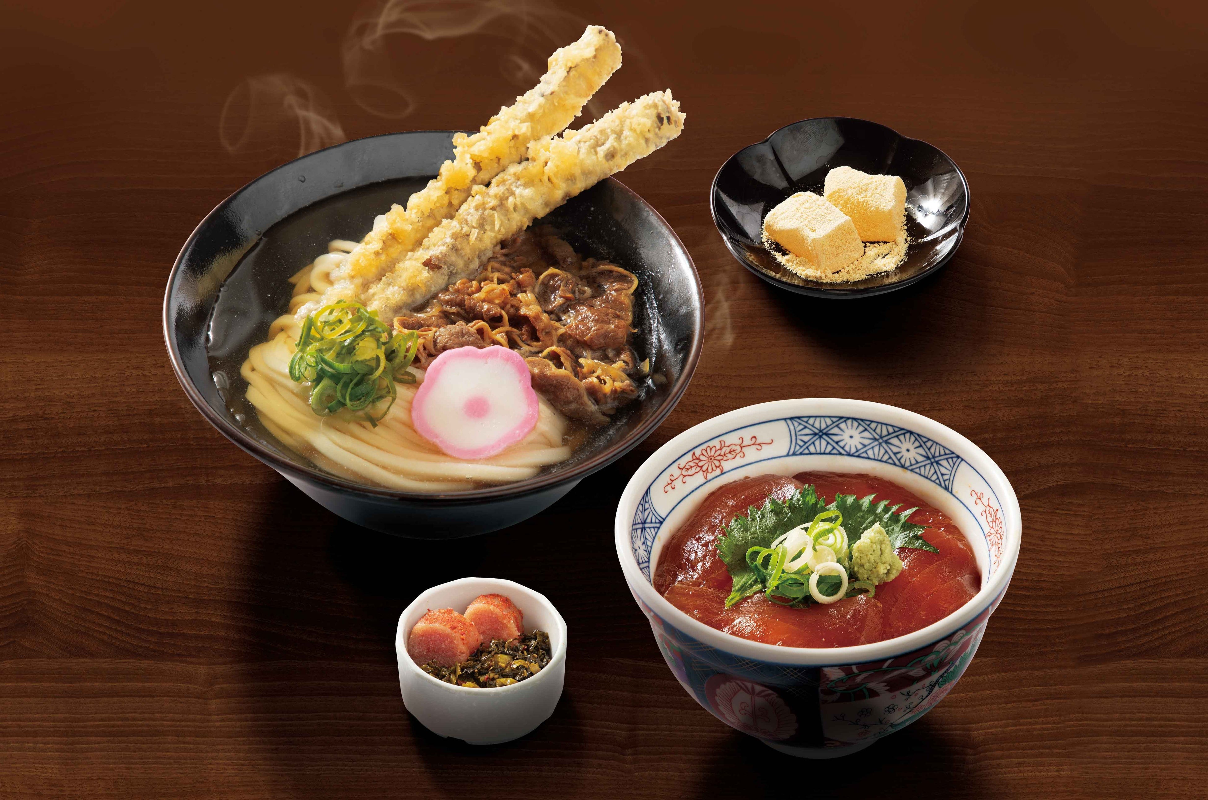 博多うまかセット 漬けまぐろ丼