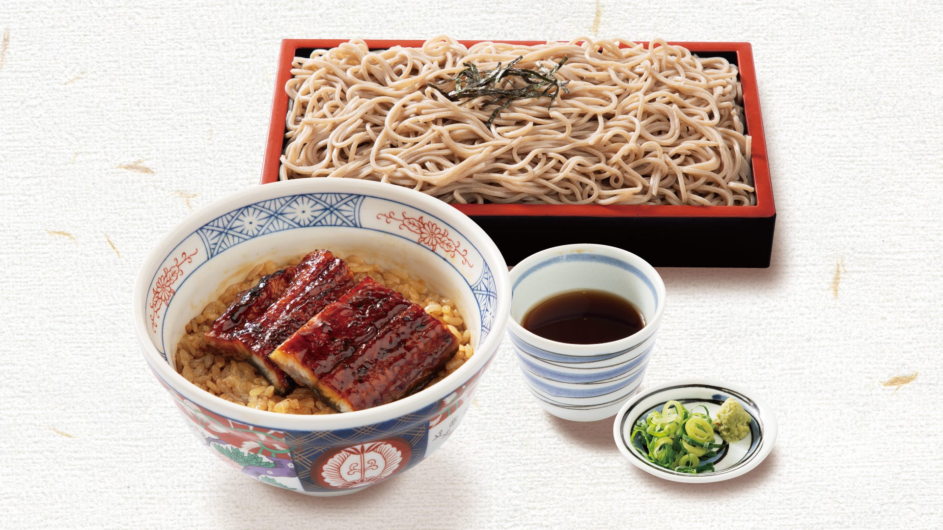 うな丼せいろそばセット
