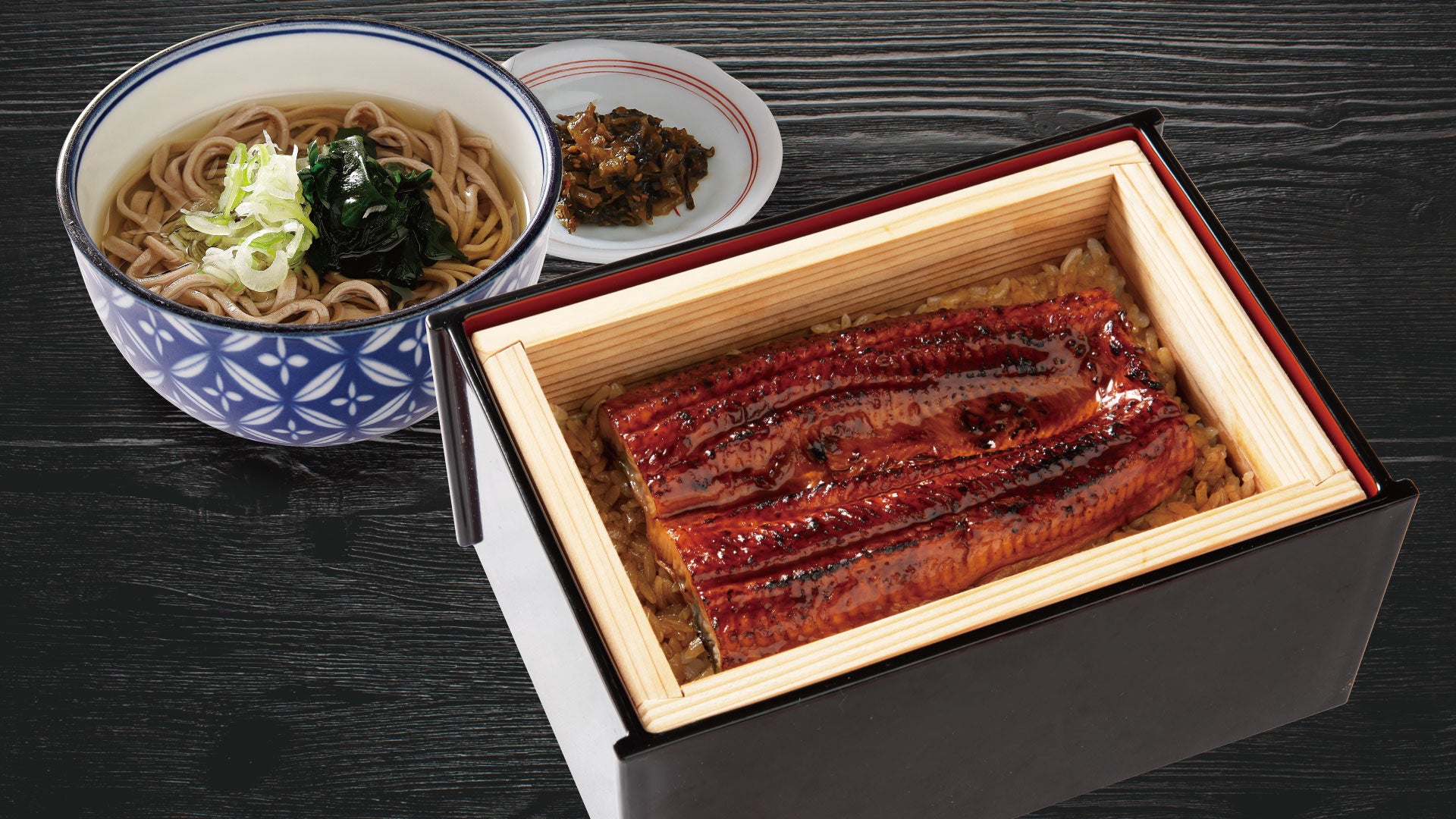 うな重と選べる麺セット （並）