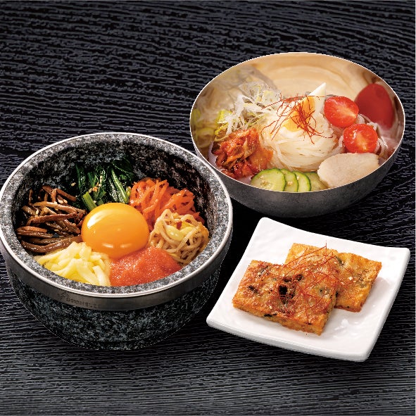 ハーフ&ハーフセット ビビンバ+冷麺