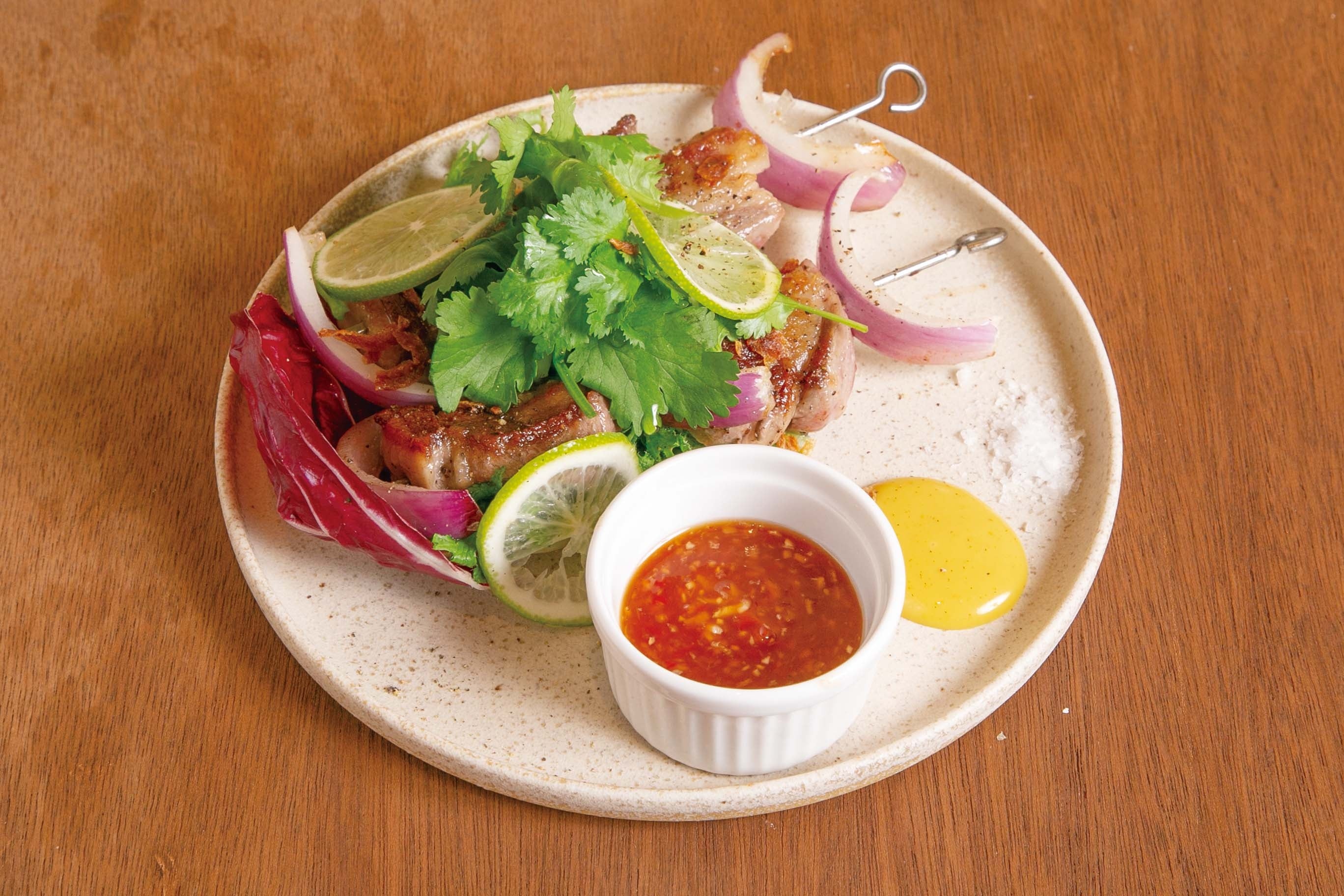 ラム肉のサテー