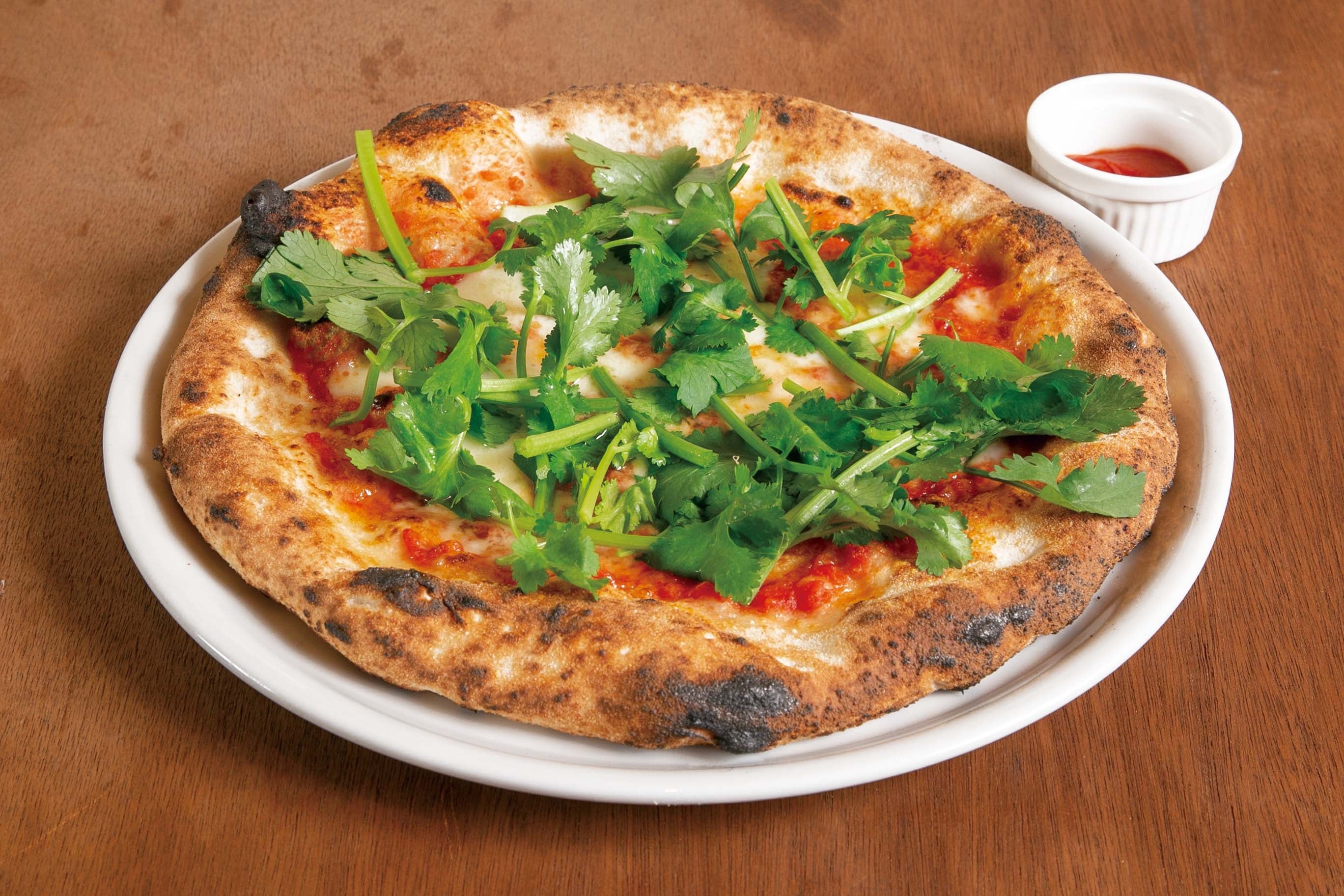 ピッツア マルゲリータ サンバルソース