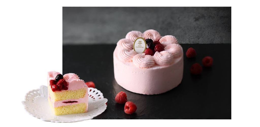 ザ・ショートケーキ<フランボワーズ> 3,240円(税込)直径12.2㎝