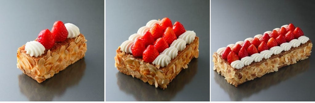 ナポレオンパイ 702円/ハーフサイズ 2,700円/フルサイズ 5,400円(税込)