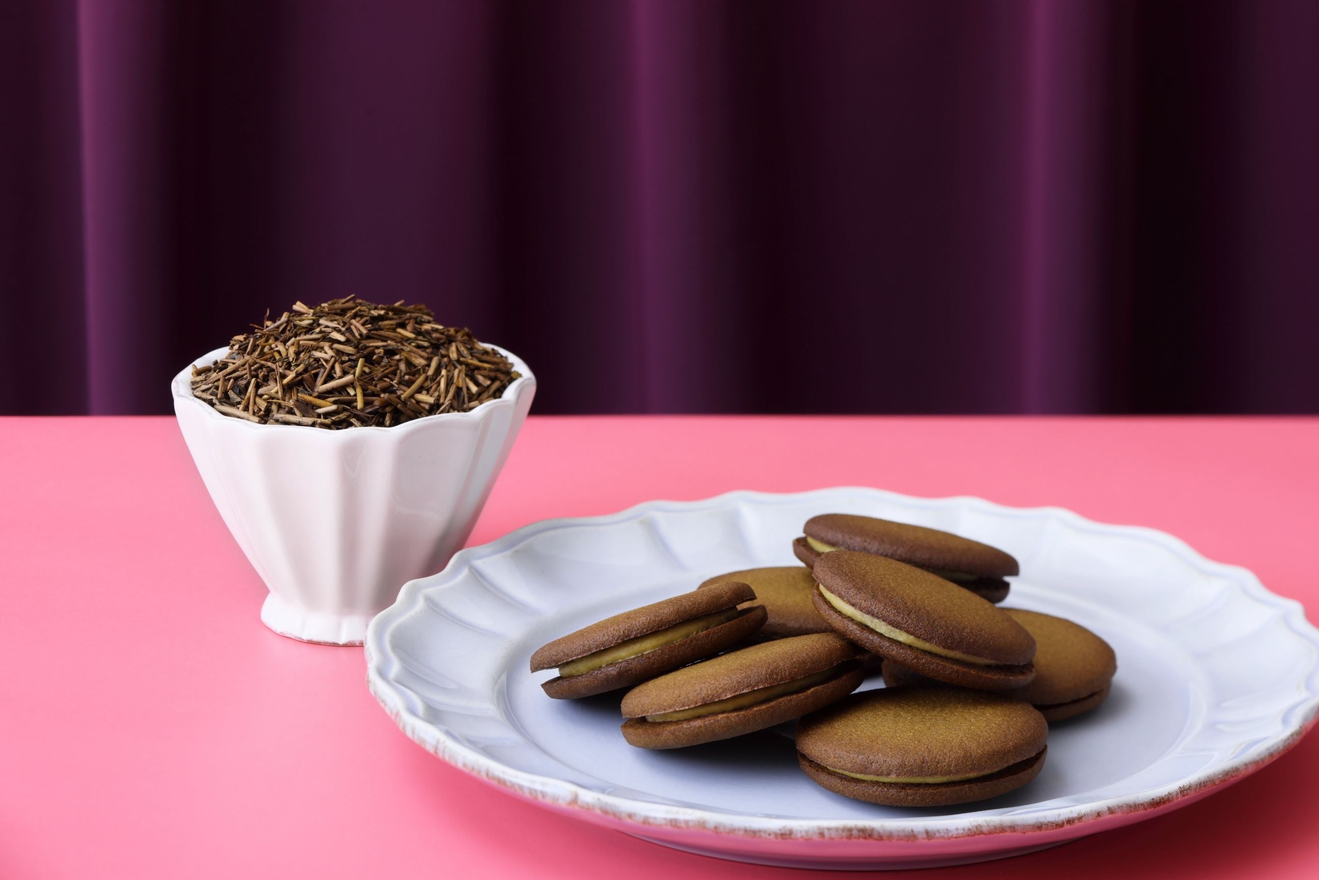 ほうじ茶ラングドシャ