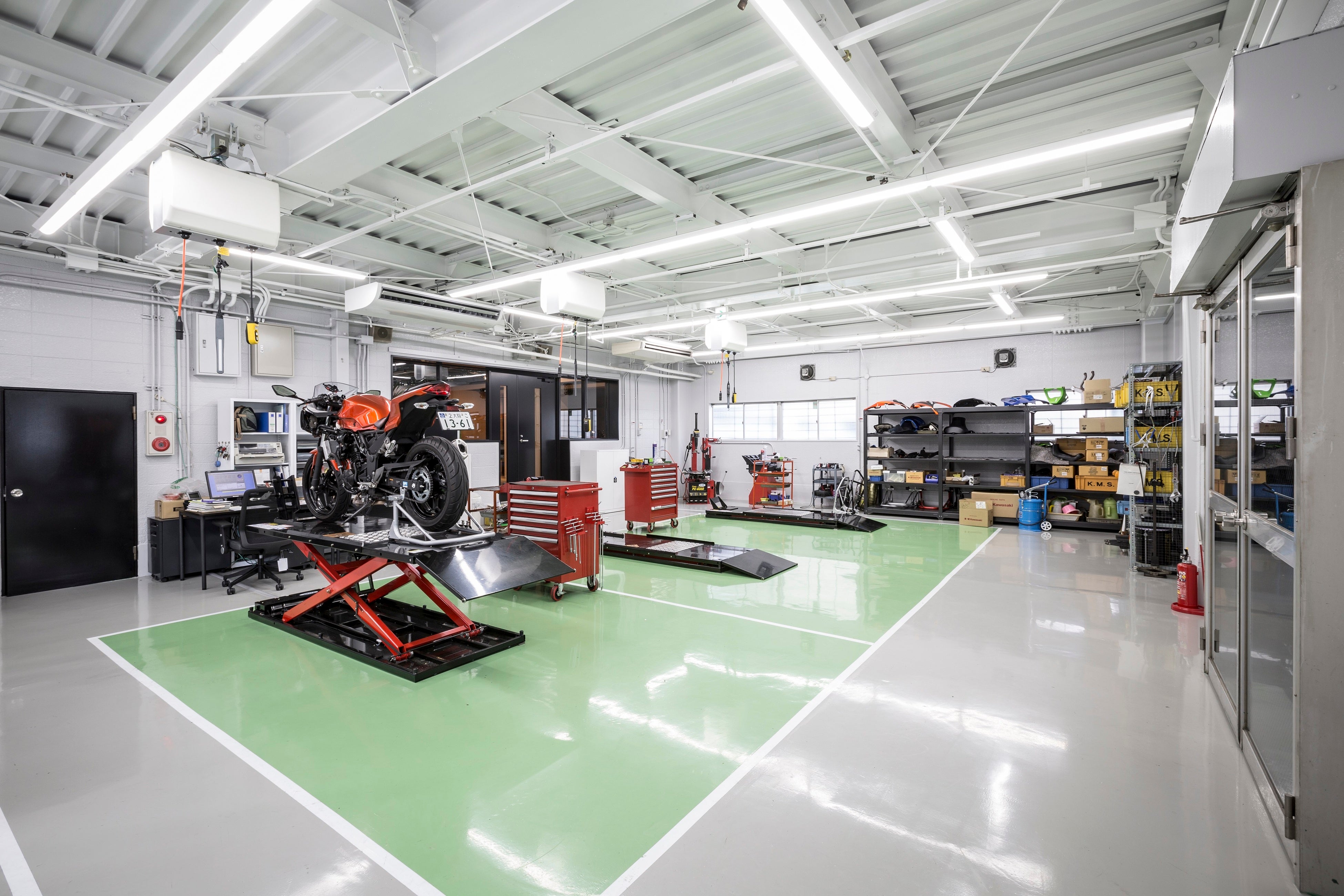 充実したテクニカルセンター