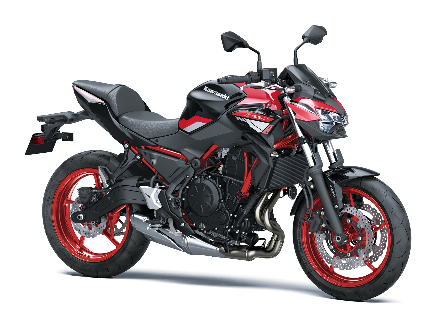Z650 キャンディパーシモンレッド×エボニー
