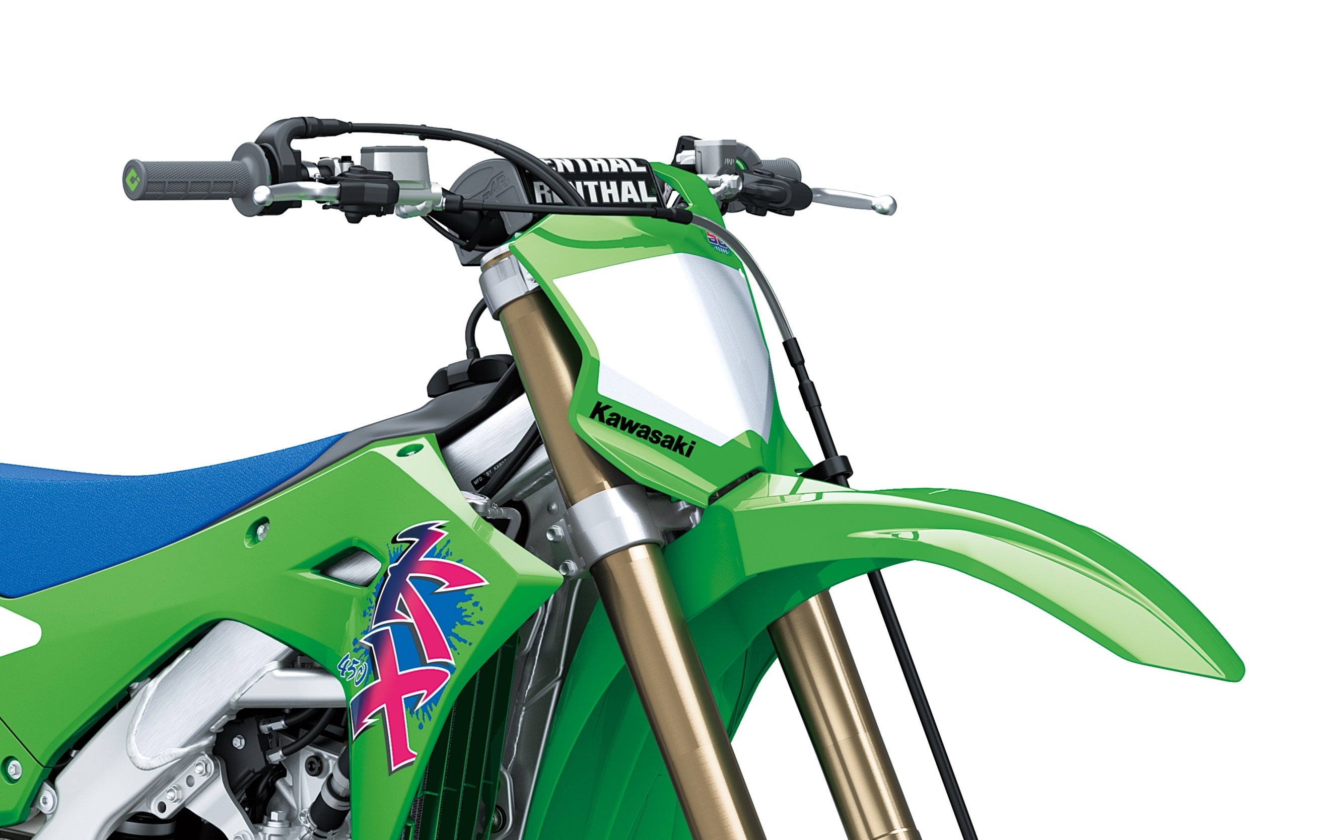 カワサキから発売から50周年を迎えるKXシリーズを記念し「KX450 50th