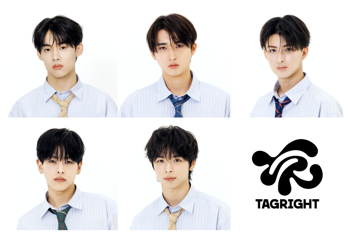 西山智樹・前⽥⼤輔による新ボーイズグループ「TAGRIGHT」候補⽣5名を 西山智樹・前⽥⼤輔による新ボーイズグループ「TAGRIGHT」候補⽣5名を