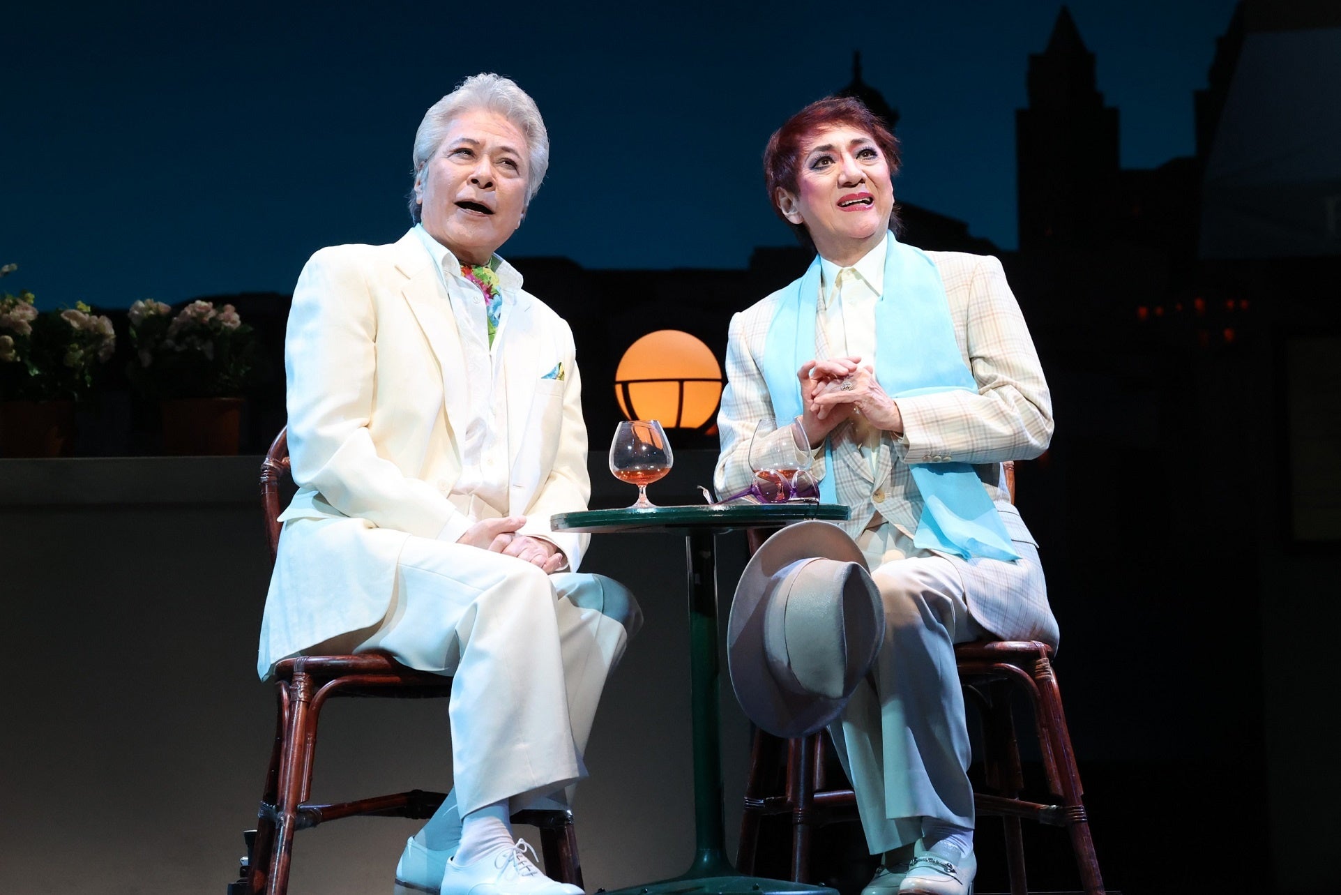 左より）鹿賀丈史、市村正親