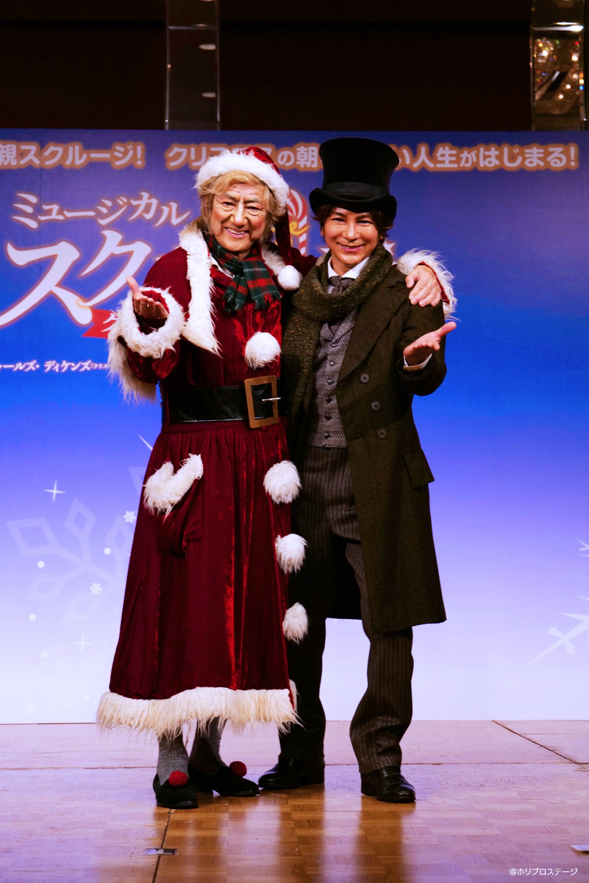 左から）市村正親、武田真治