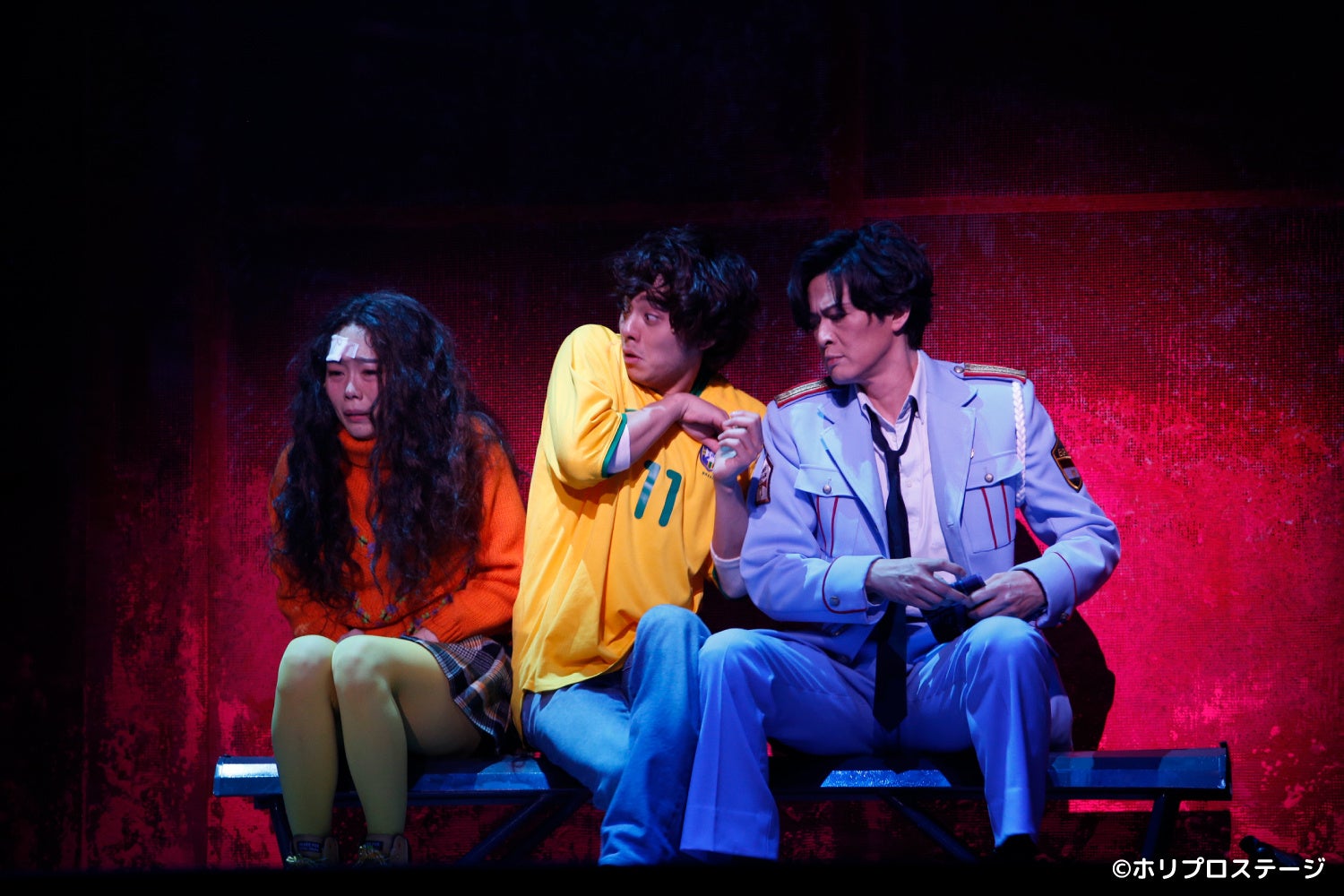 左から）山﨑薫、永田崇人、新納慎也