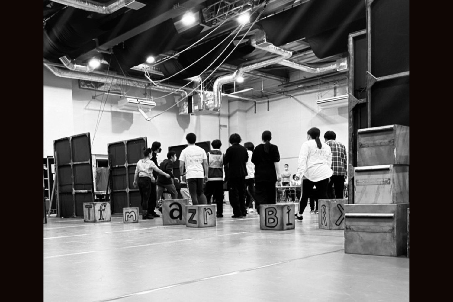 『マチルダ』稽古場より