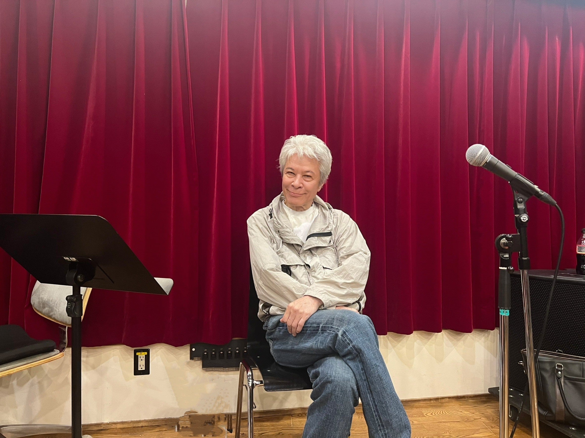 鹿賀丈史からのコメントとリハーサル場からの写真が届く！11月14・15日